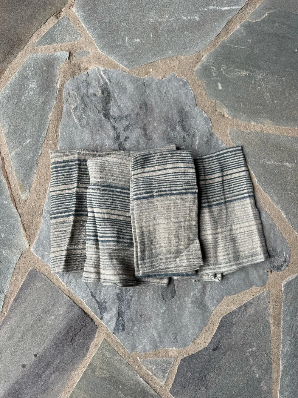 New🌟Terrain -Blue Strip-Napkins